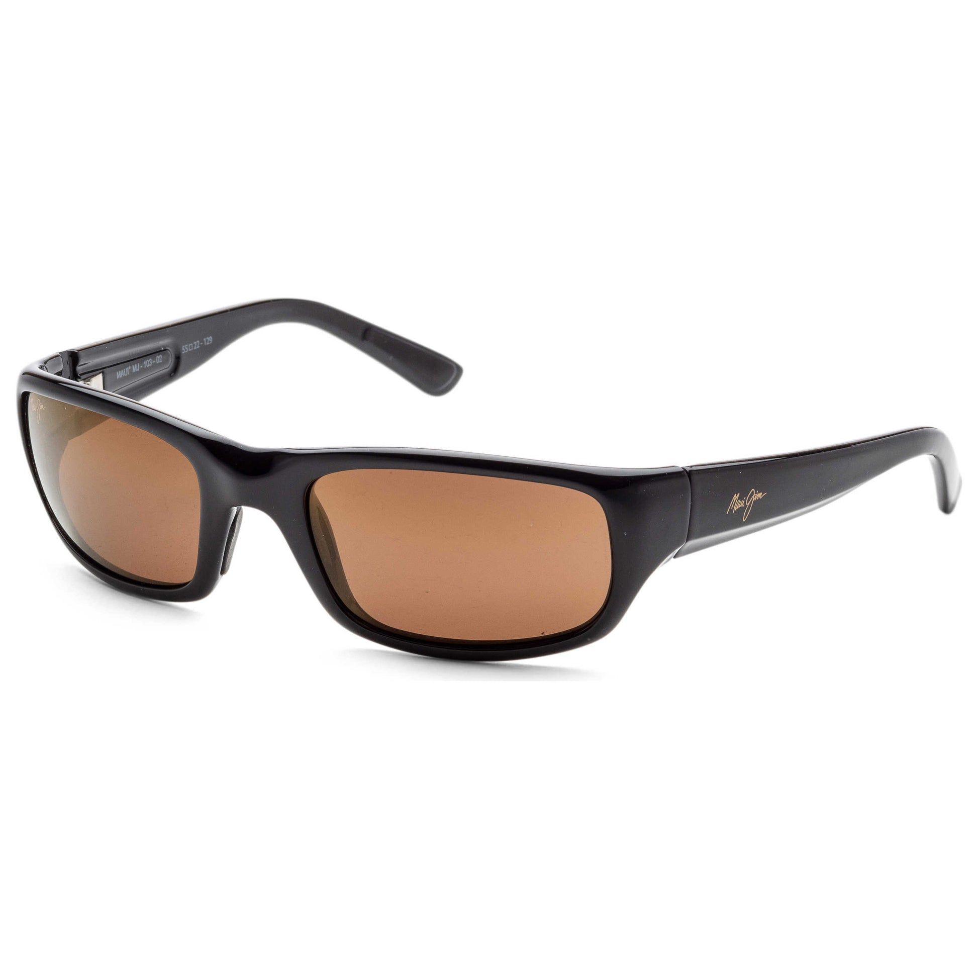 Front view of Maui Jim Stingray Men's Sunglasses H103-02