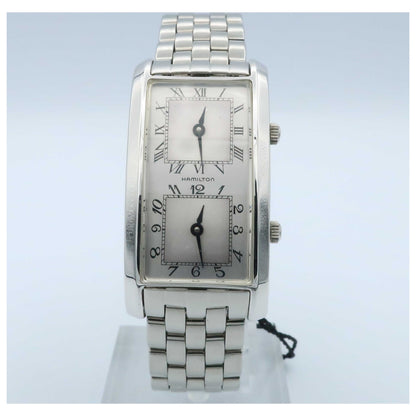 Front view of Hamilton American Classic Men's Quartz Watch H10411186-PO