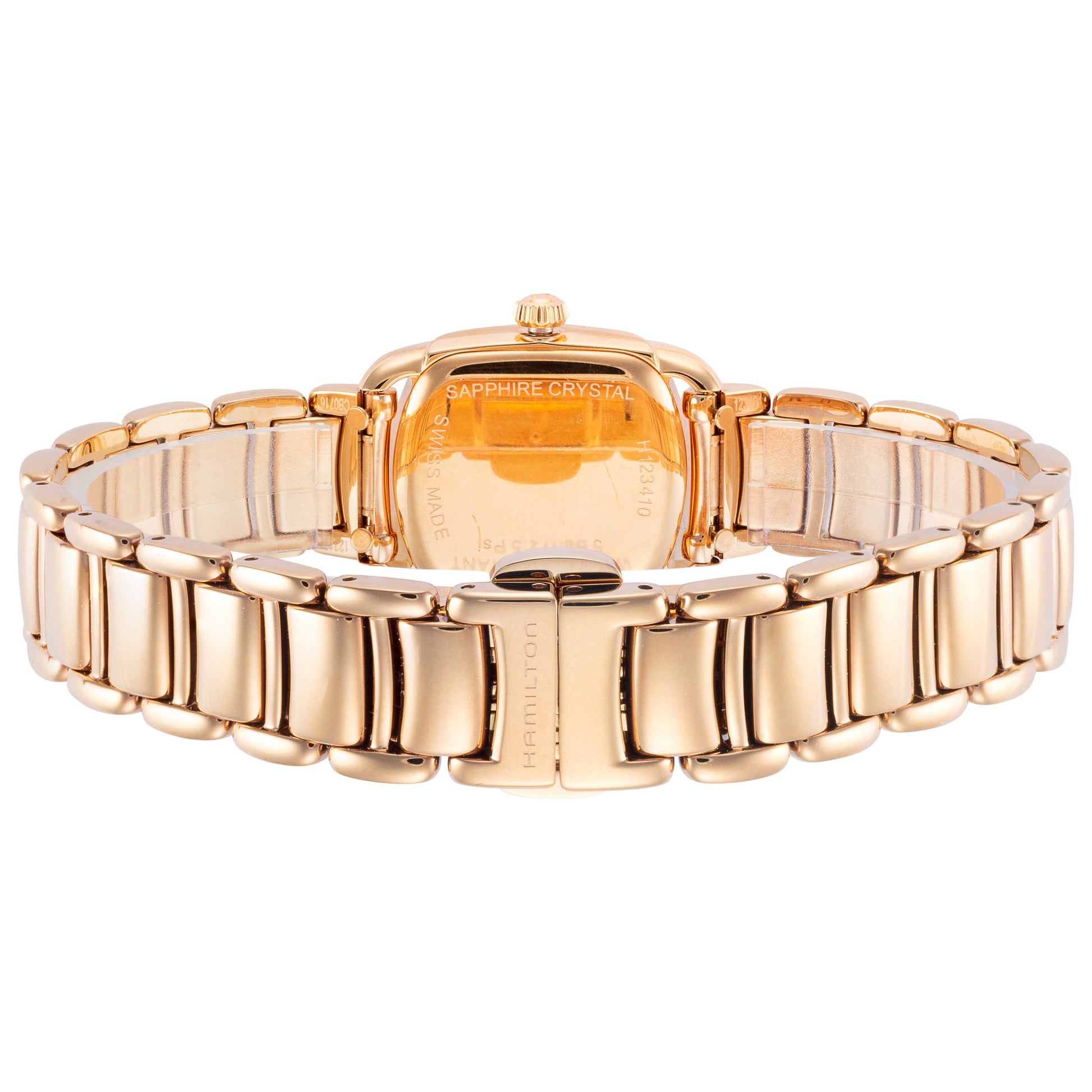 Back view of Hamilton American Classic Women's Quartz Watch H12341155