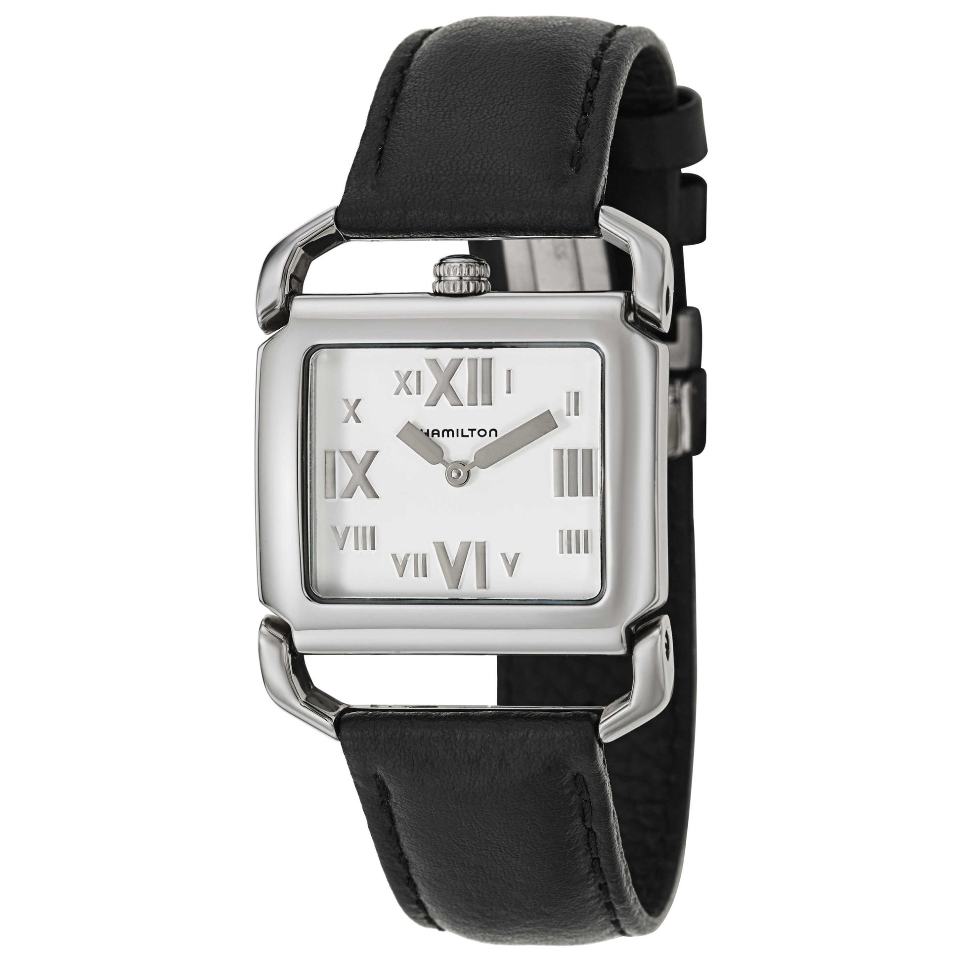 Front view of Hamilton Contour Men's Swiss Quartz (Battery-Powered) Watch H15411714-1
