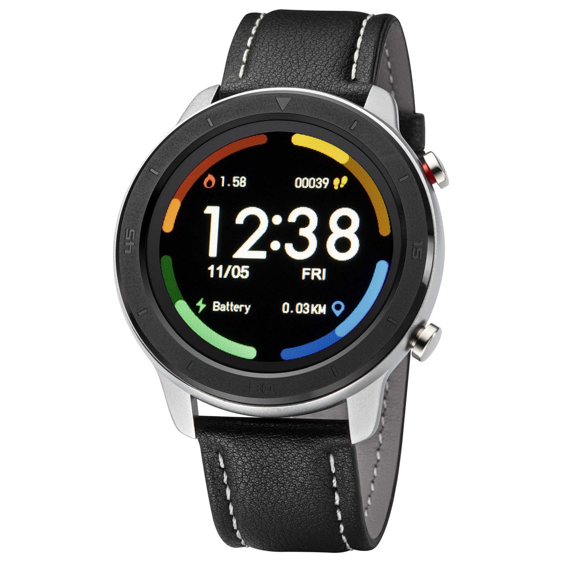 Front view of Head Paris Men's Quartz Smartwatch H160400