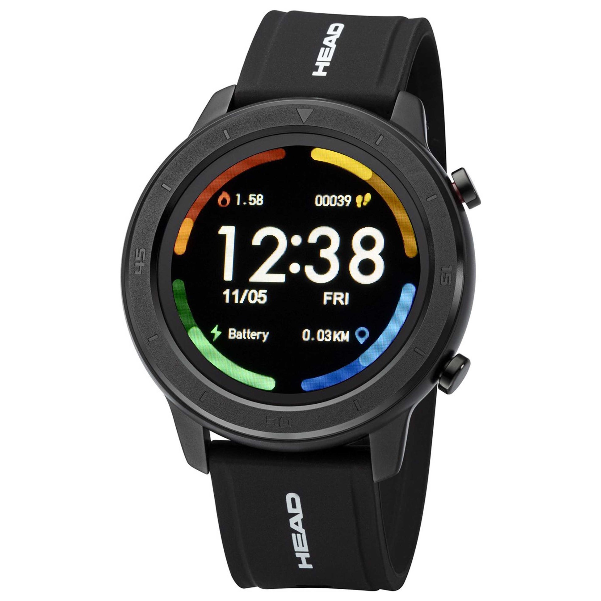 Front view of Head Paris Men's Quartz Smartwatch H160403