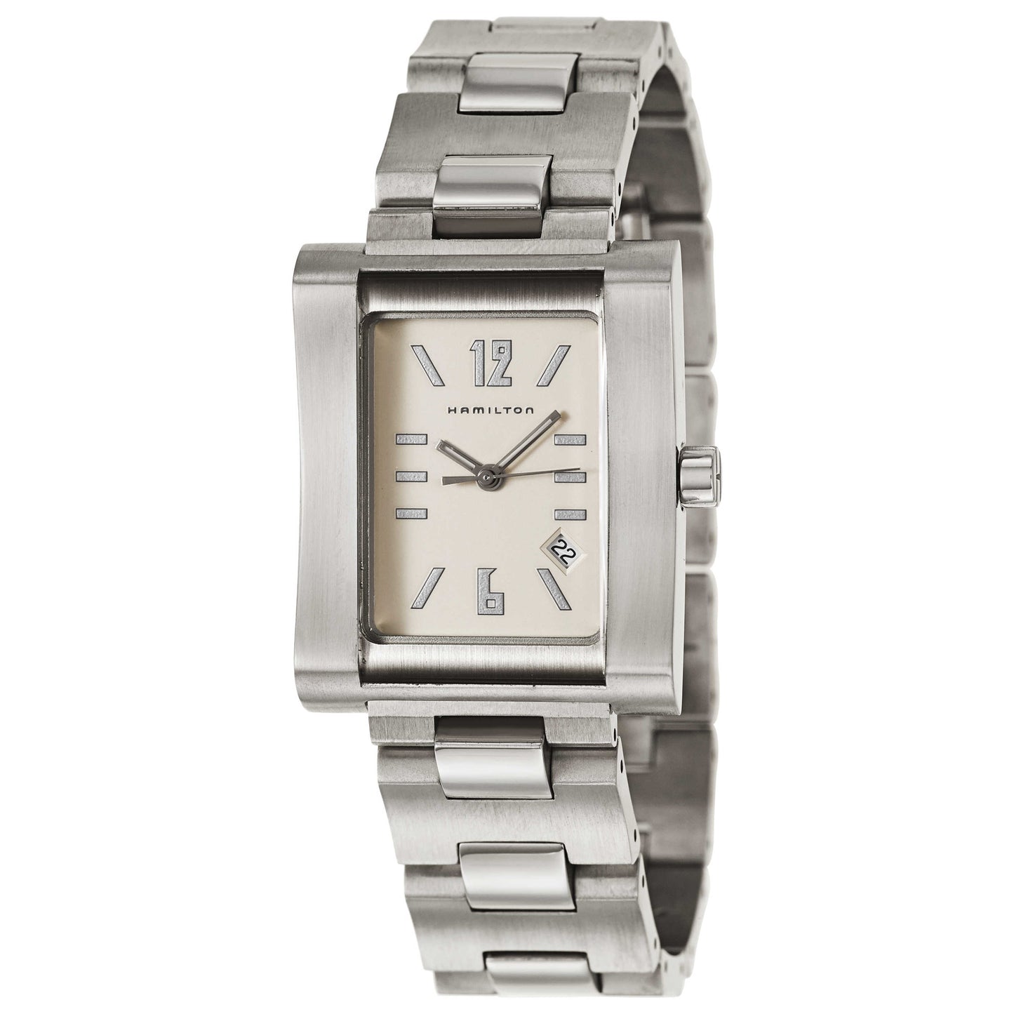 Front view of Hamilton Gramercy Men's Quartz Watch H17311625-SS