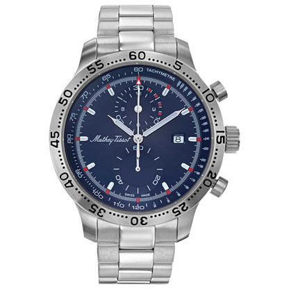 Front view of Mathey Tissot Type 23 Chrono Quartz Men's Quartz Watch H1823CHABU