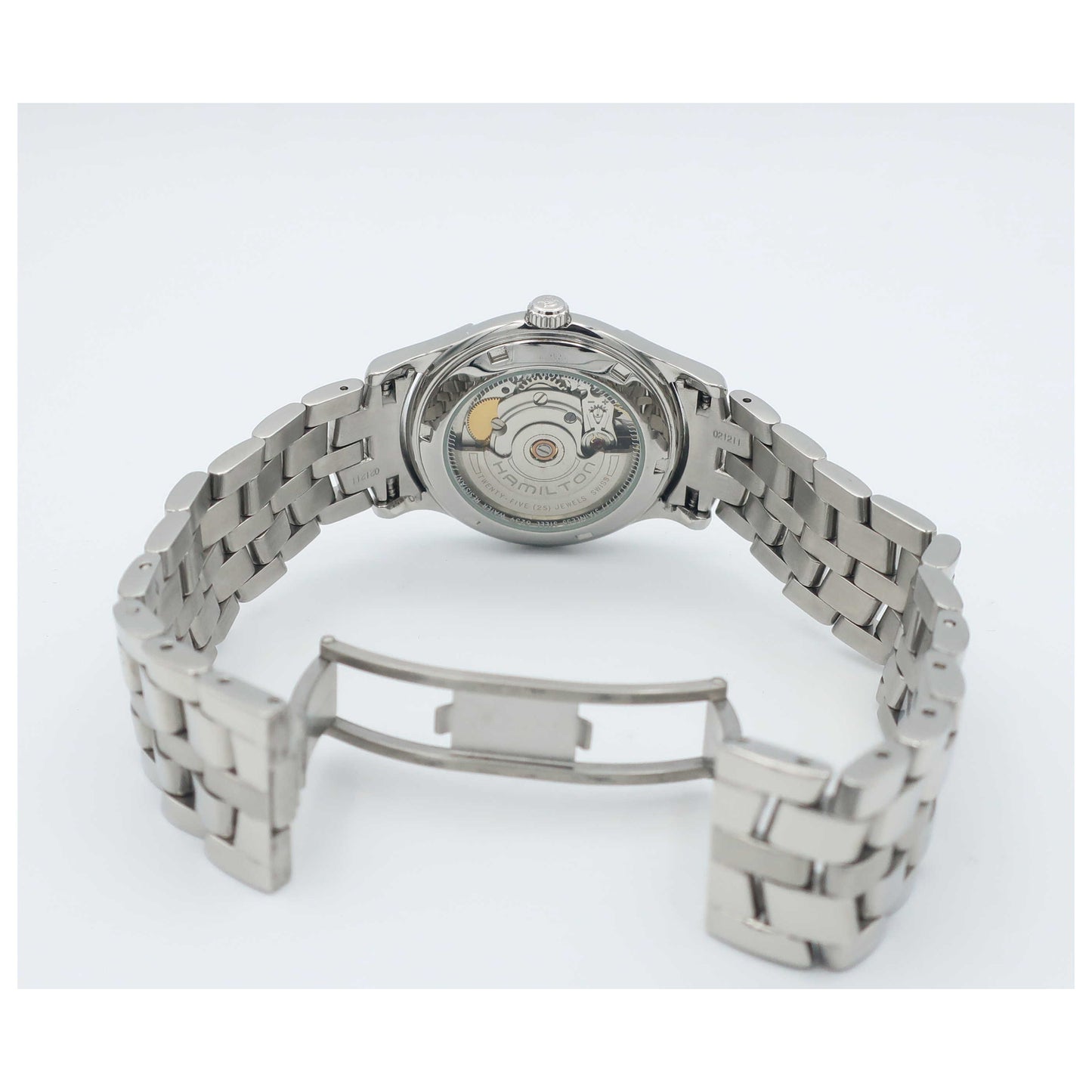 Hamilton Linwood Men's Automatic Watch H18315151-SDV - Image #7