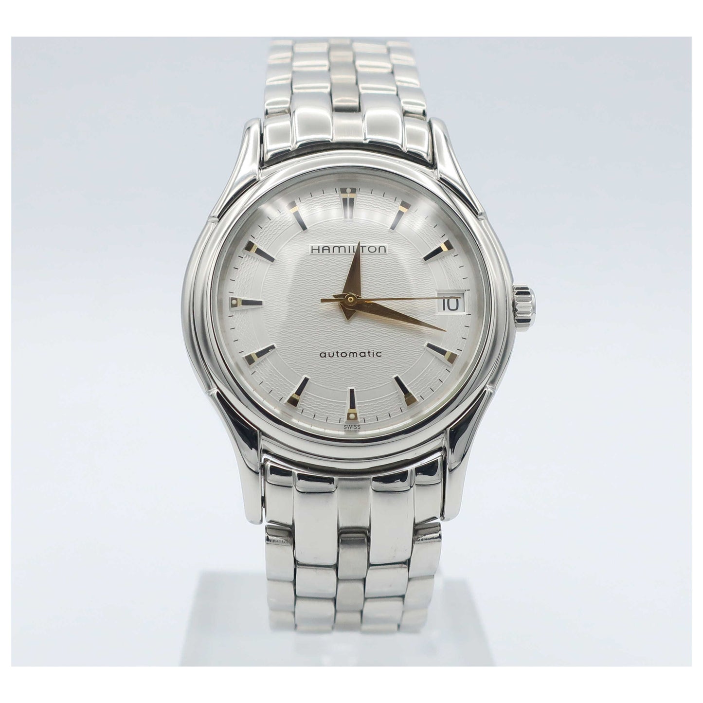 Front view of Hamilton Linwood Men's Automatic Watch H18315151-SDV