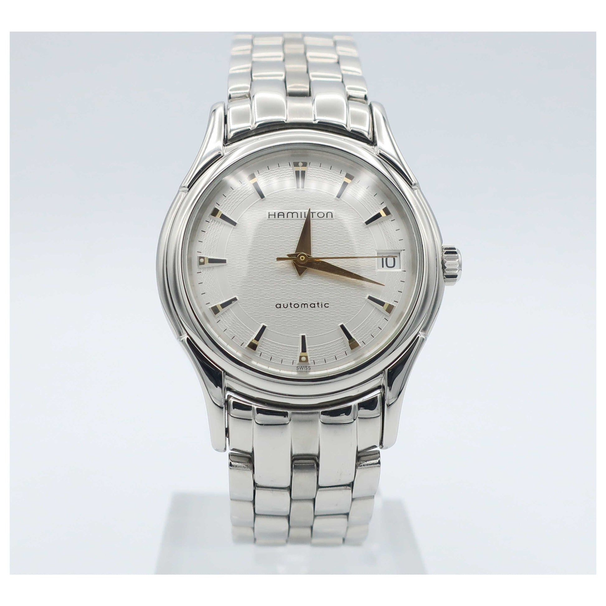 Front view of Hamilton Linwood Men's Automatic Watch H18315151-SDV