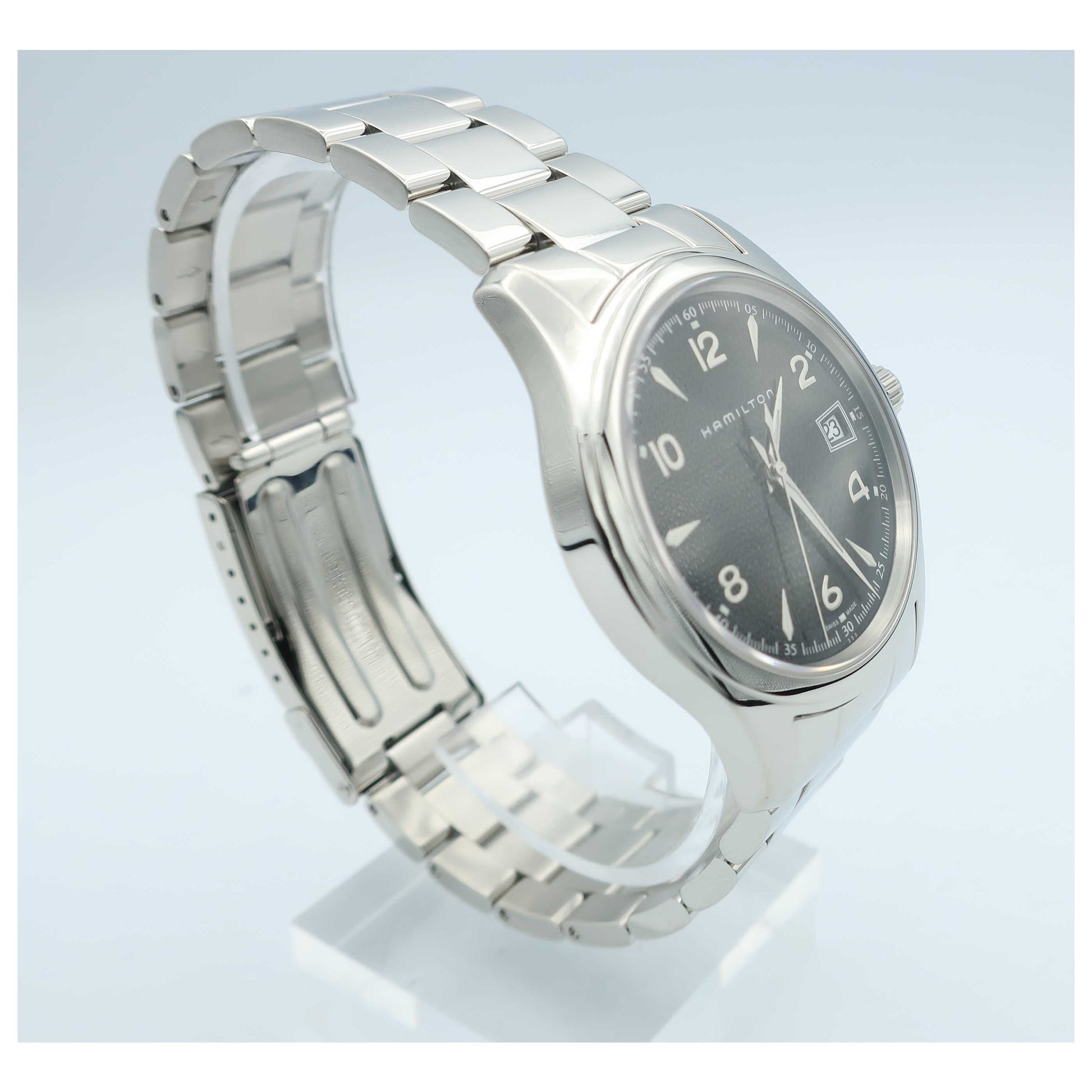 Hamilton Jazzmaster Men's Swiss Quartz (Battery-Powered) Watch H18451135-SDV - Image #3