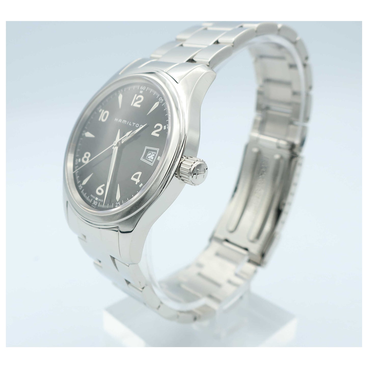 Hamilton Jazzmaster Men's Swiss Quartz (Battery-Powered) Watch H18451135-SDV - Image #4