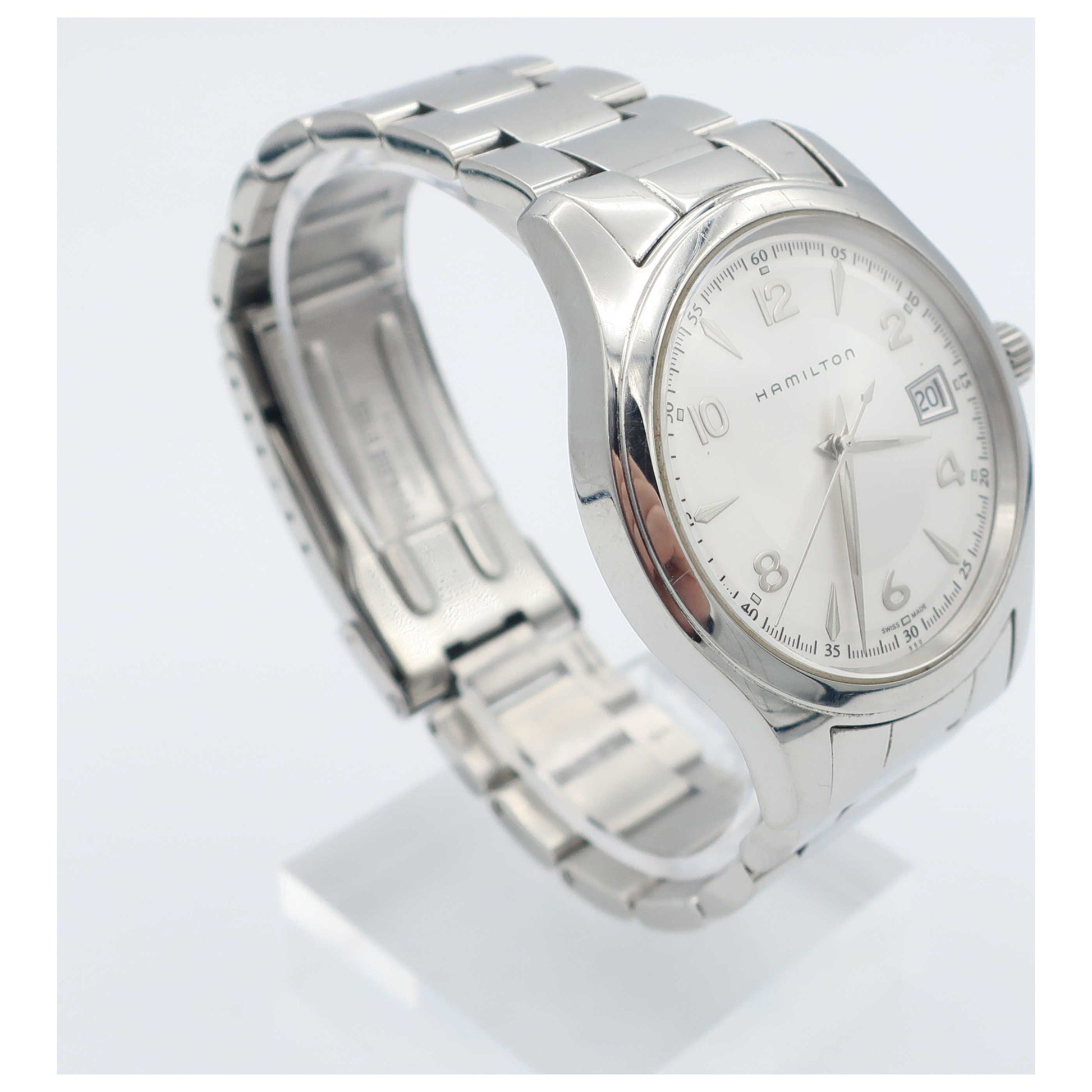 Hamilton Jazzmaster Men's Swiss Quartz (Battery-Powered) Watch H18451155-PO - Image #3