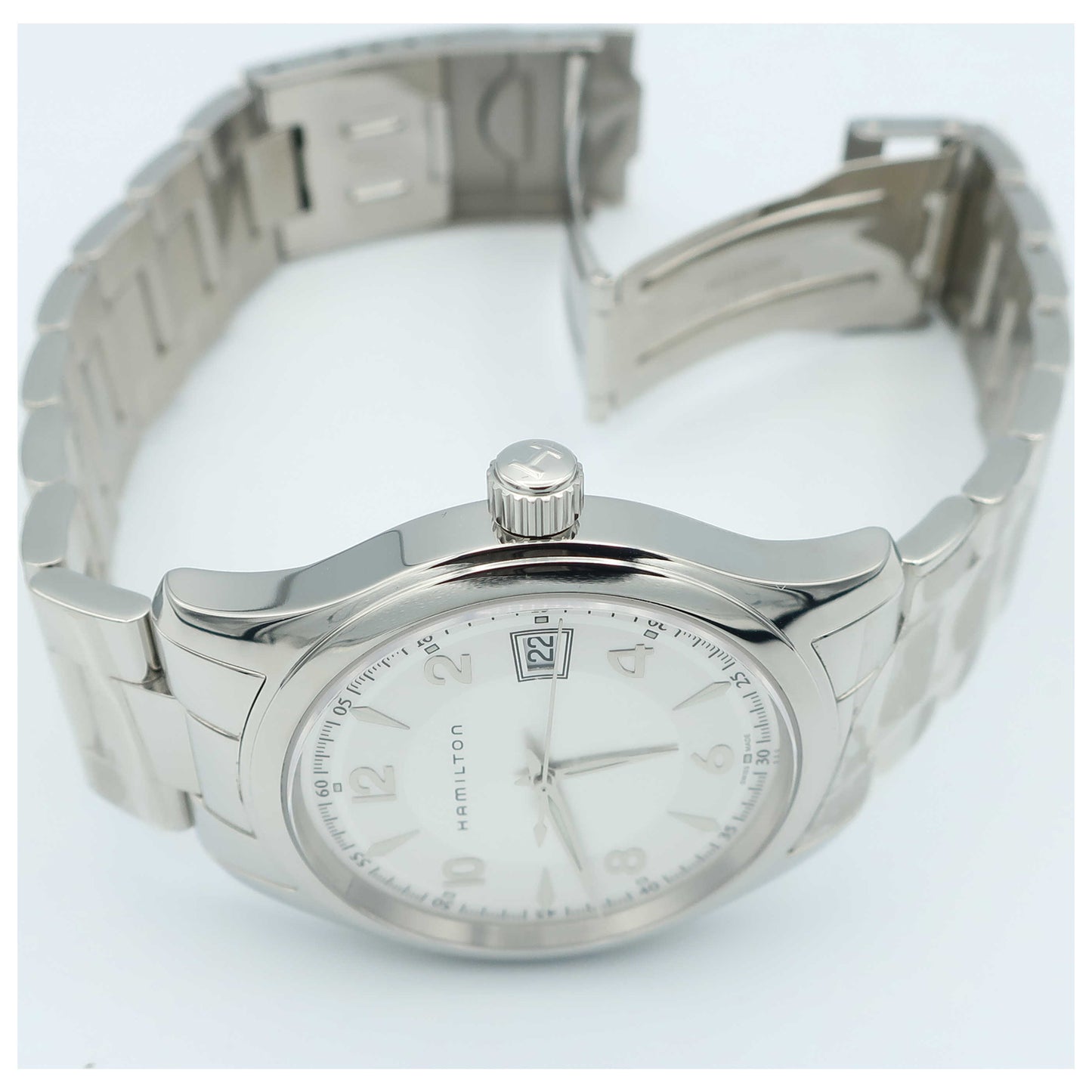 Hamilton Jazzmaster Men's Swiss Quartz (Battery-Powered) Watch H18451155-SDV - Image #8