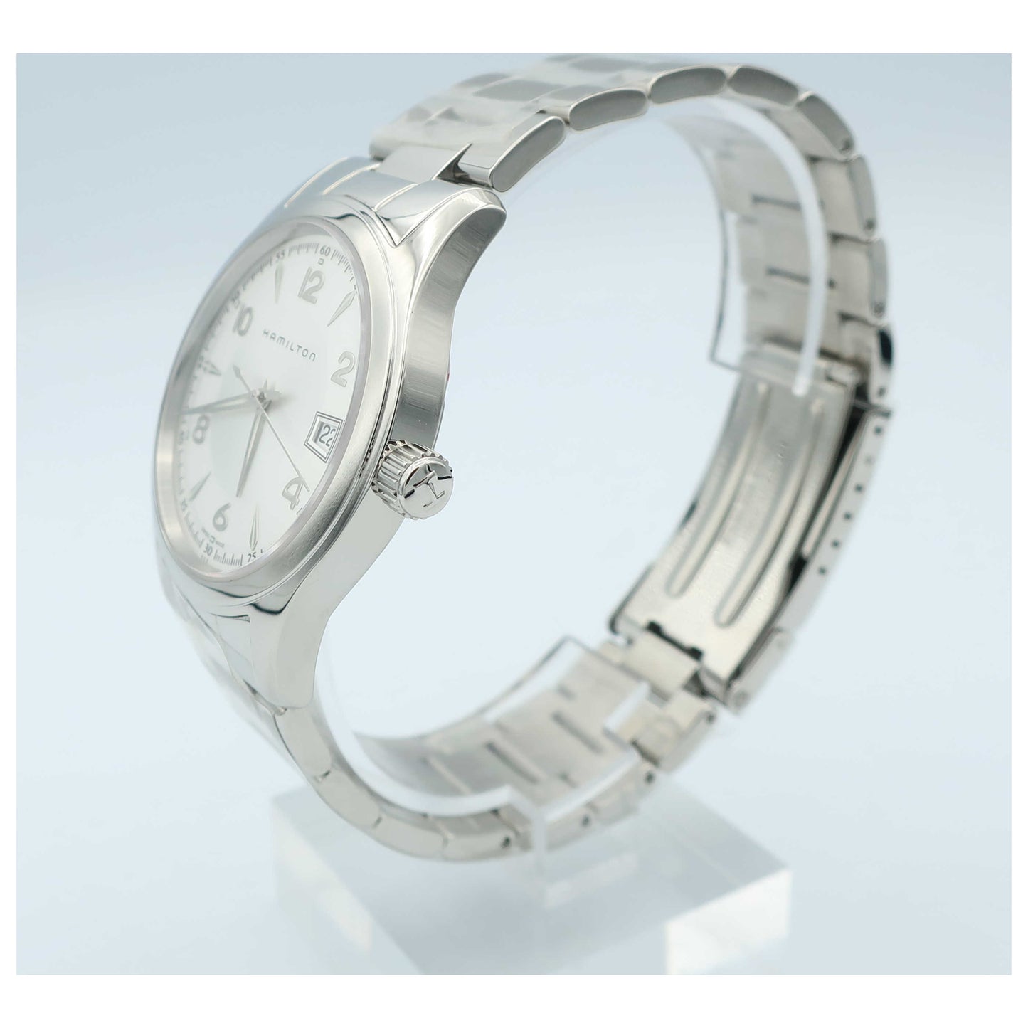 Hamilton Jazzmaster Men's Swiss Quartz (Battery-Powered) Watch H18451155-SDV - Image #4