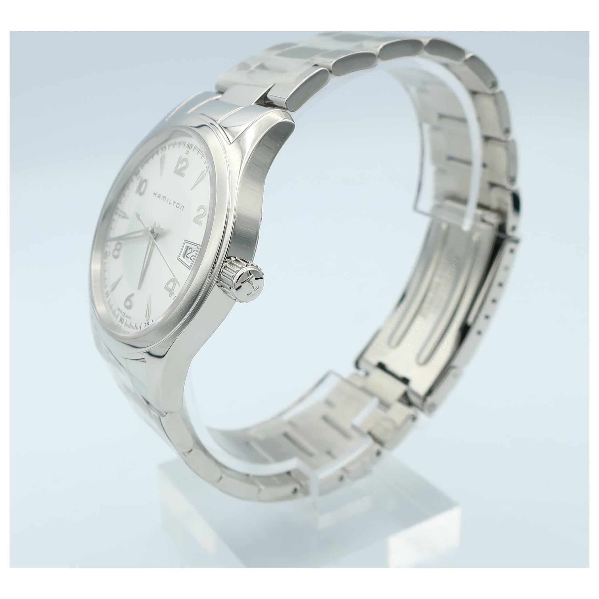 Hamilton Jazzmaster Men's Swiss Quartz (Battery-Powered) Watch H18451155-SDV - Image #4