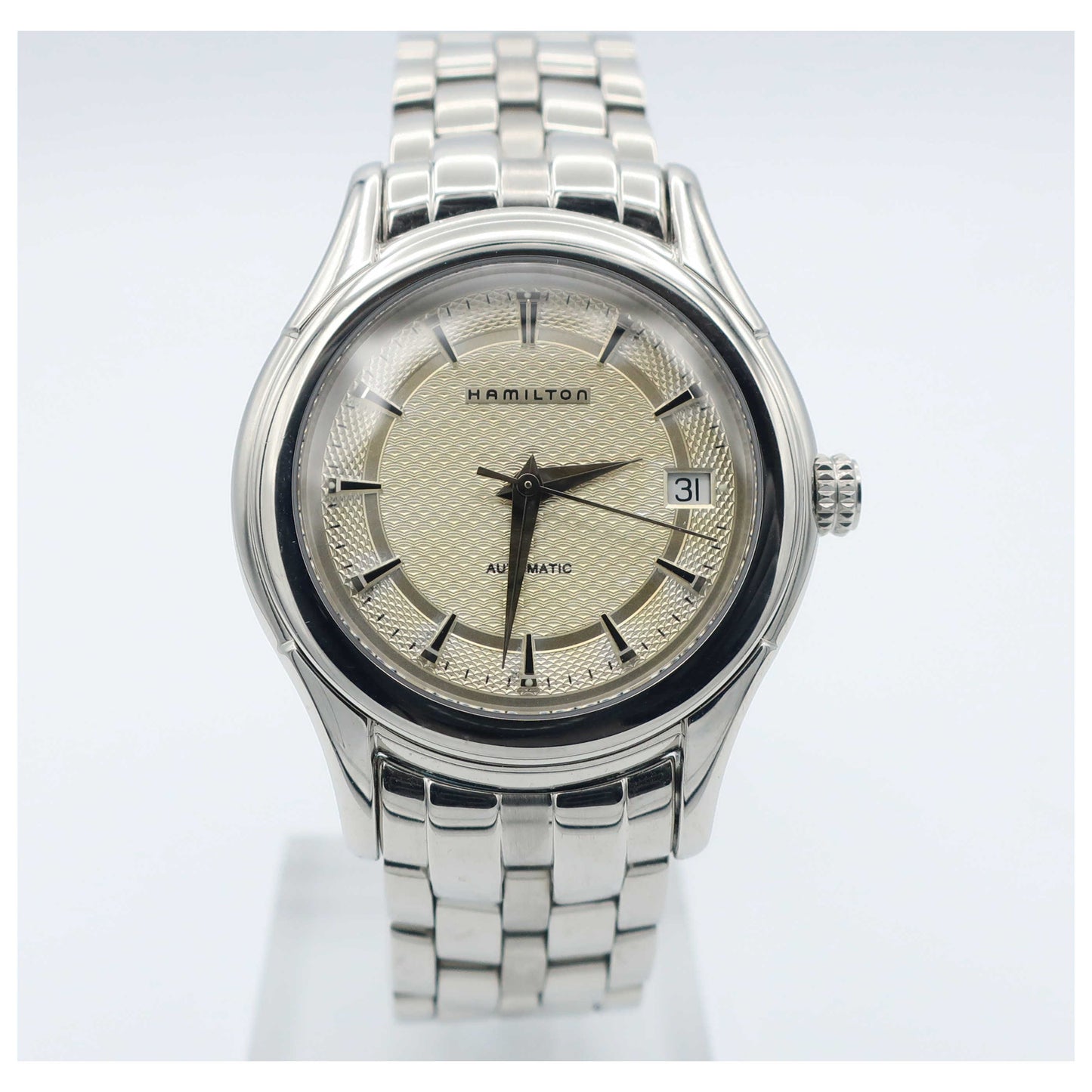 Front view of Hamilton Linwood Men's Automatic Watch H18515151-SD