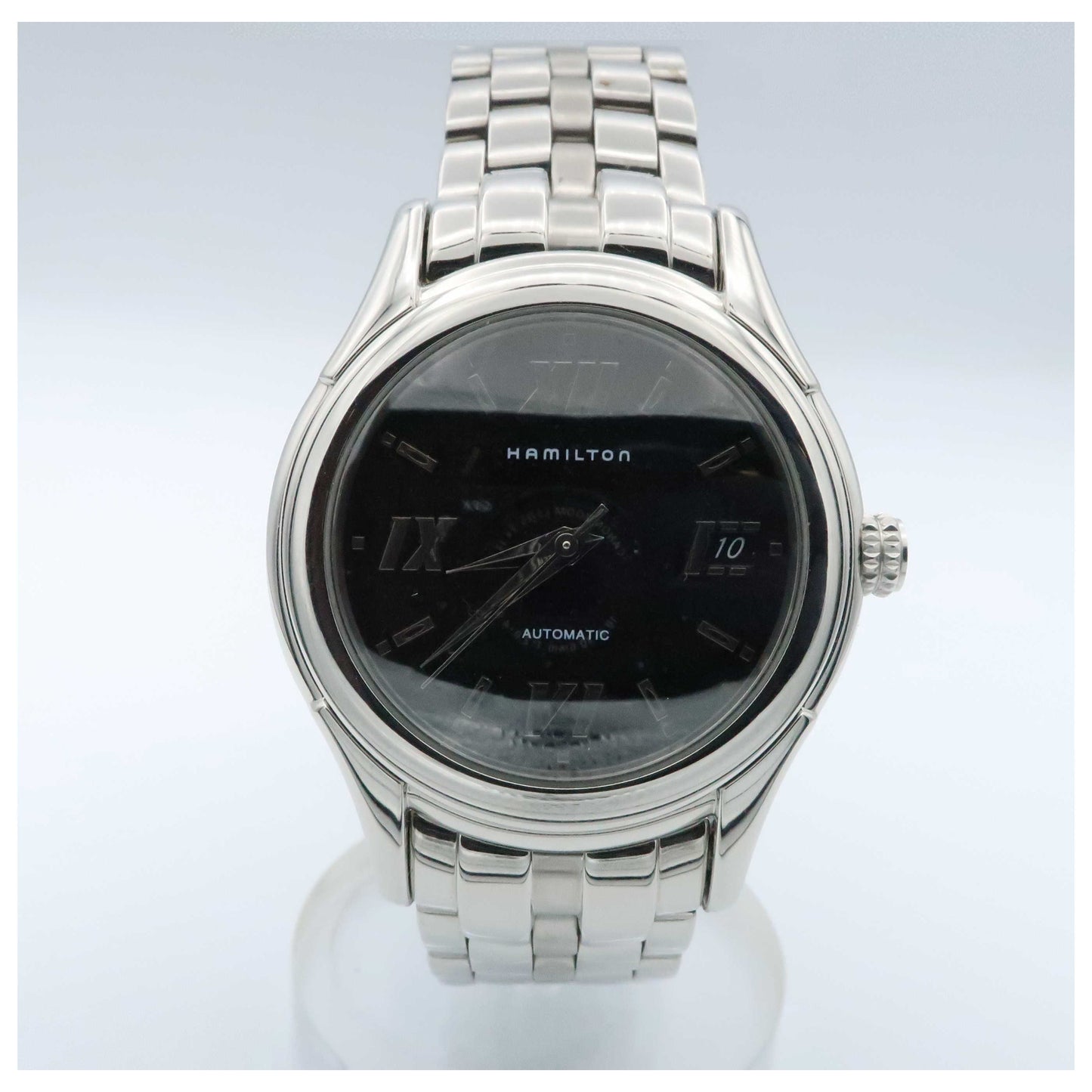 Front view of Hamilton Linwood Men's Automatic Watch H18515737-SDV