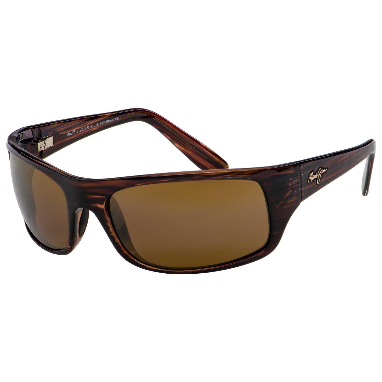 Front view of Maui Jim PEAHI Men's Sunglasses H202-10