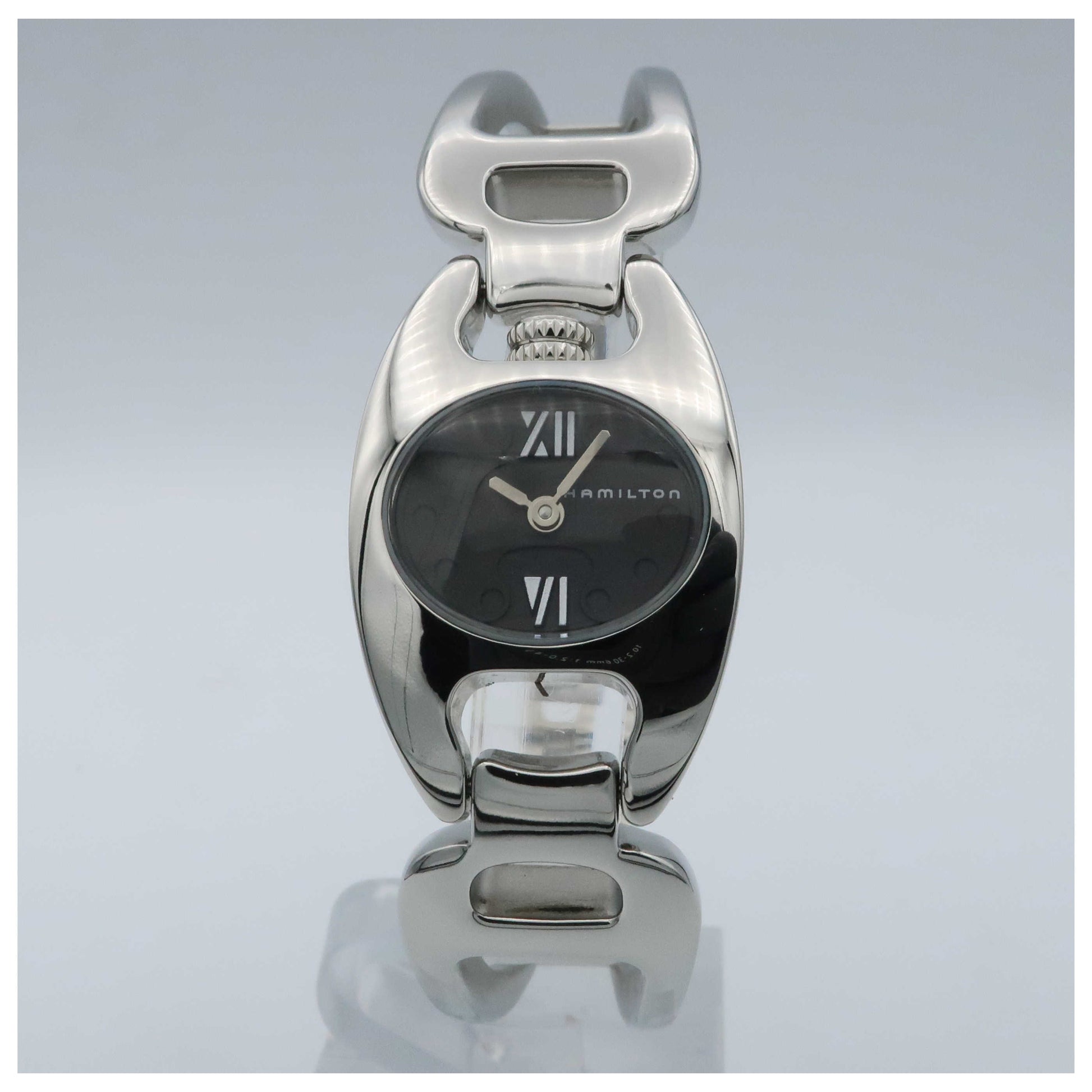 Front view of Hamilton Marylin Women's Swiss Quartz (Battery-Powered) Watch H21111134-PO