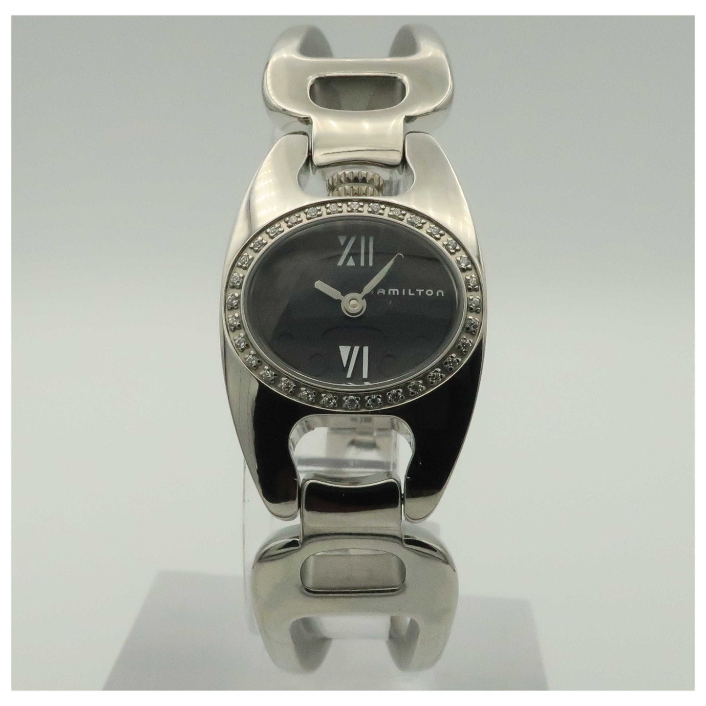 Front view of Hamilton Marylin Women's Swiss Quartz (Battery-Powered) Watch H21191134-PO