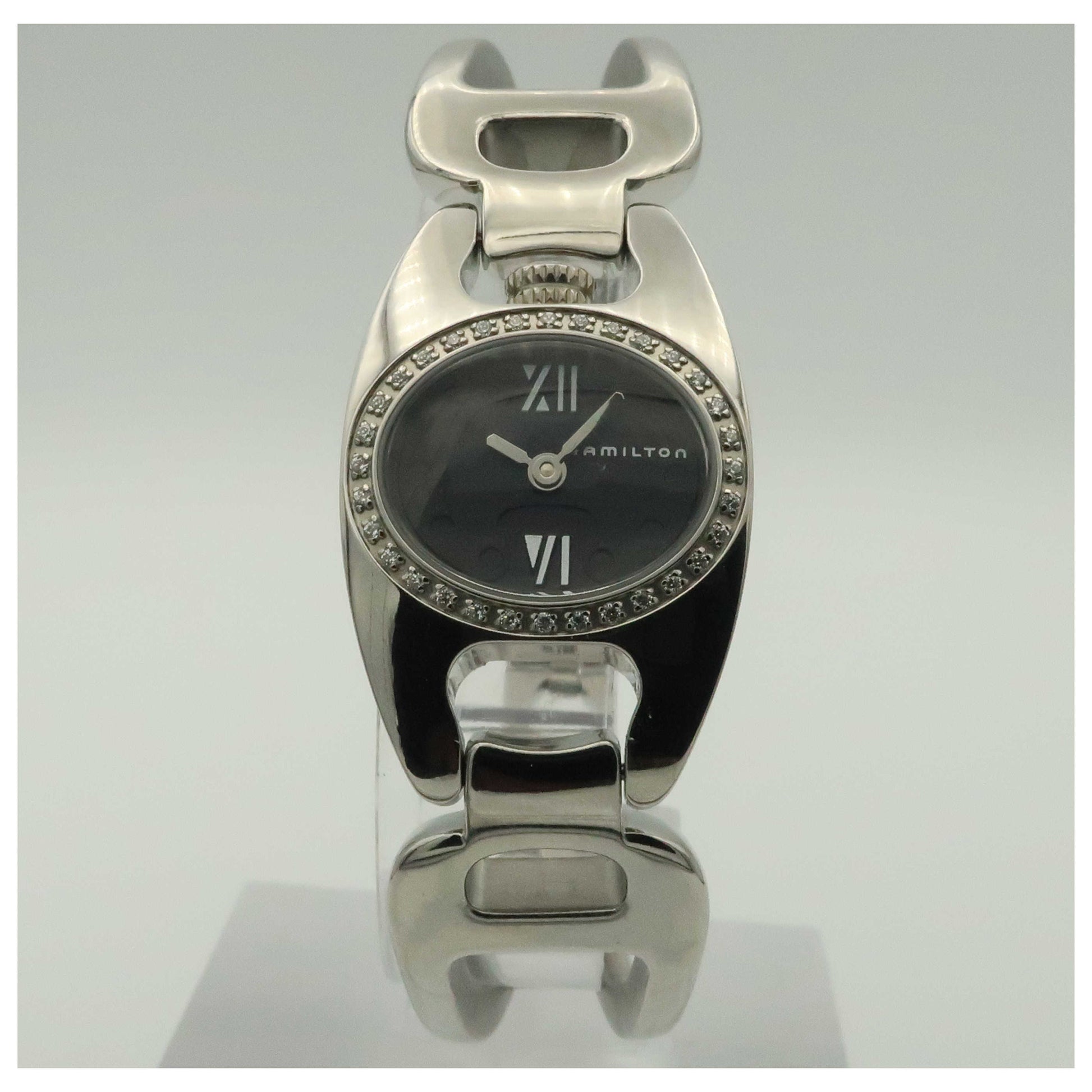 Front view of Hamilton Marylin Women's Swiss Quartz (Battery-Powered) Watch H21191134-PO