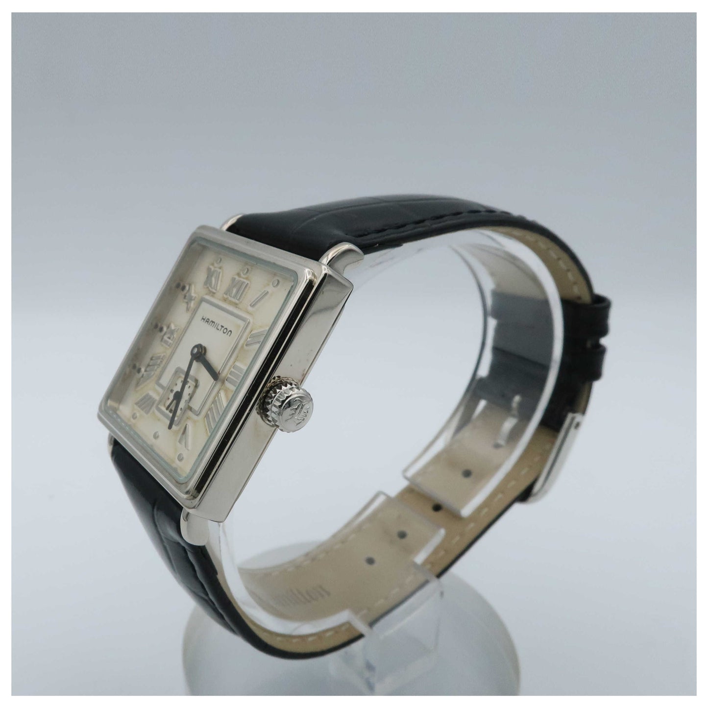 Hamilton Squareline Women's Swiss Quartz (Battery-Powered) Watch H22311754-SD - Image #4