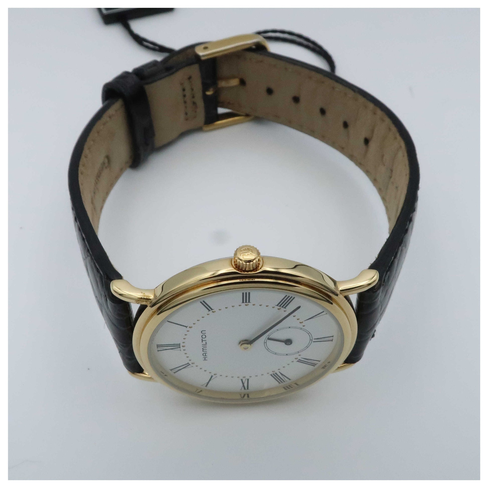 Hamilton Thinline Men's Swiss Quartz (Battery-Powered) Watch H22431714-SDV - Image #8