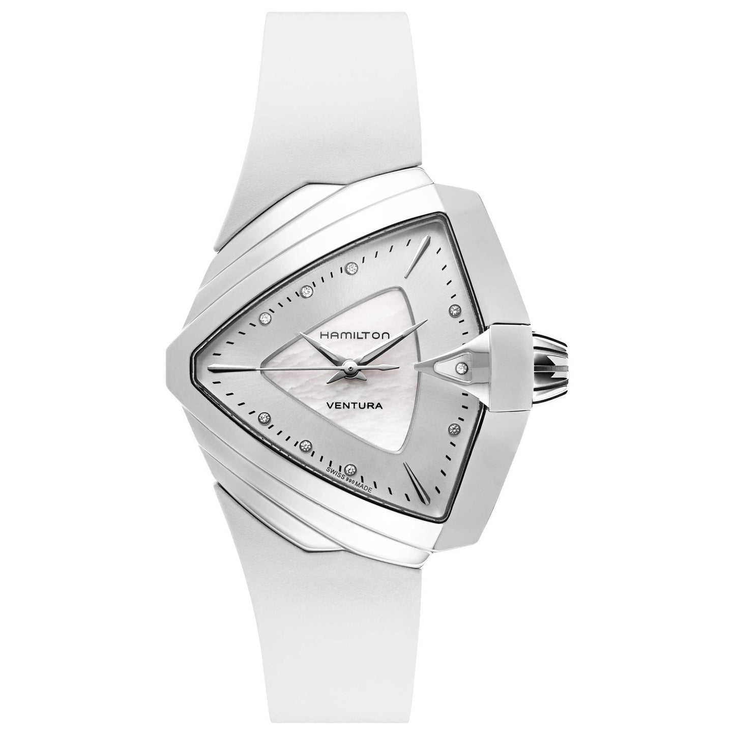 Front view of Hamilton Ventura Women's Swiss Quartz (Battery-Powered) Watch H24251399