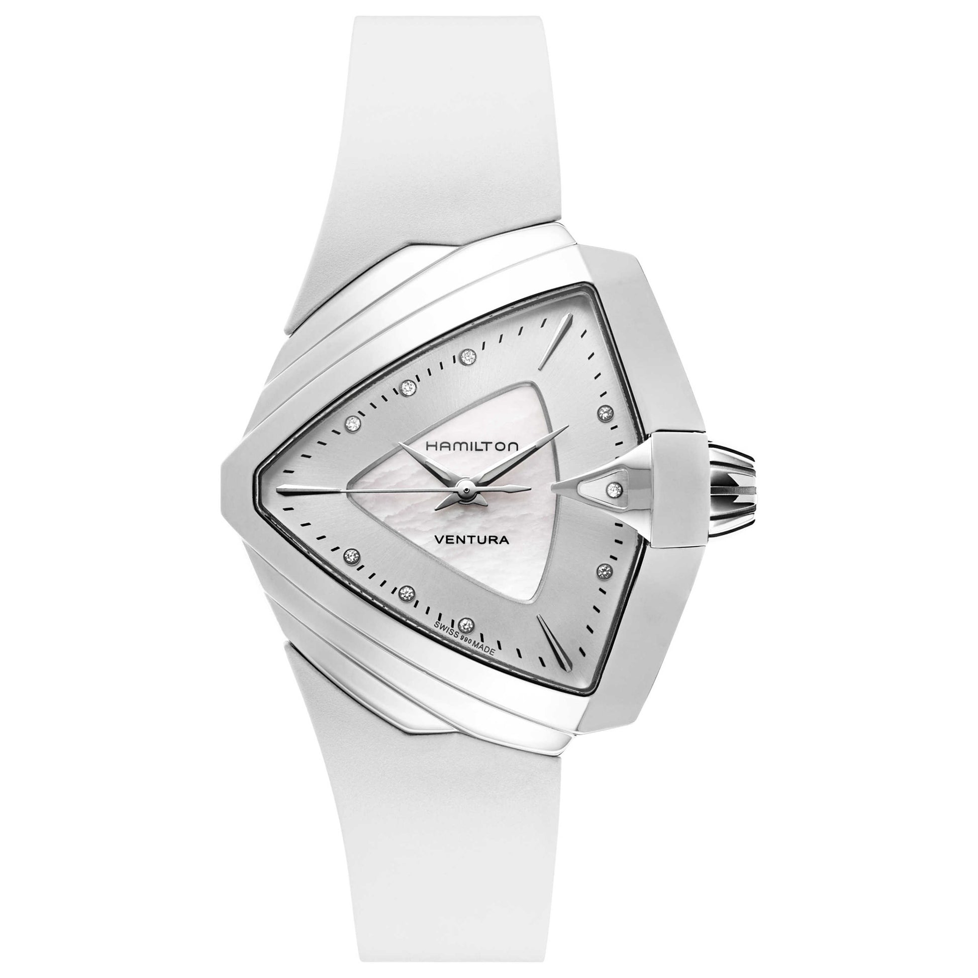 Front view of Hamilton Ventura Women's Swiss Quartz (Battery-Powered) Watch H24251399