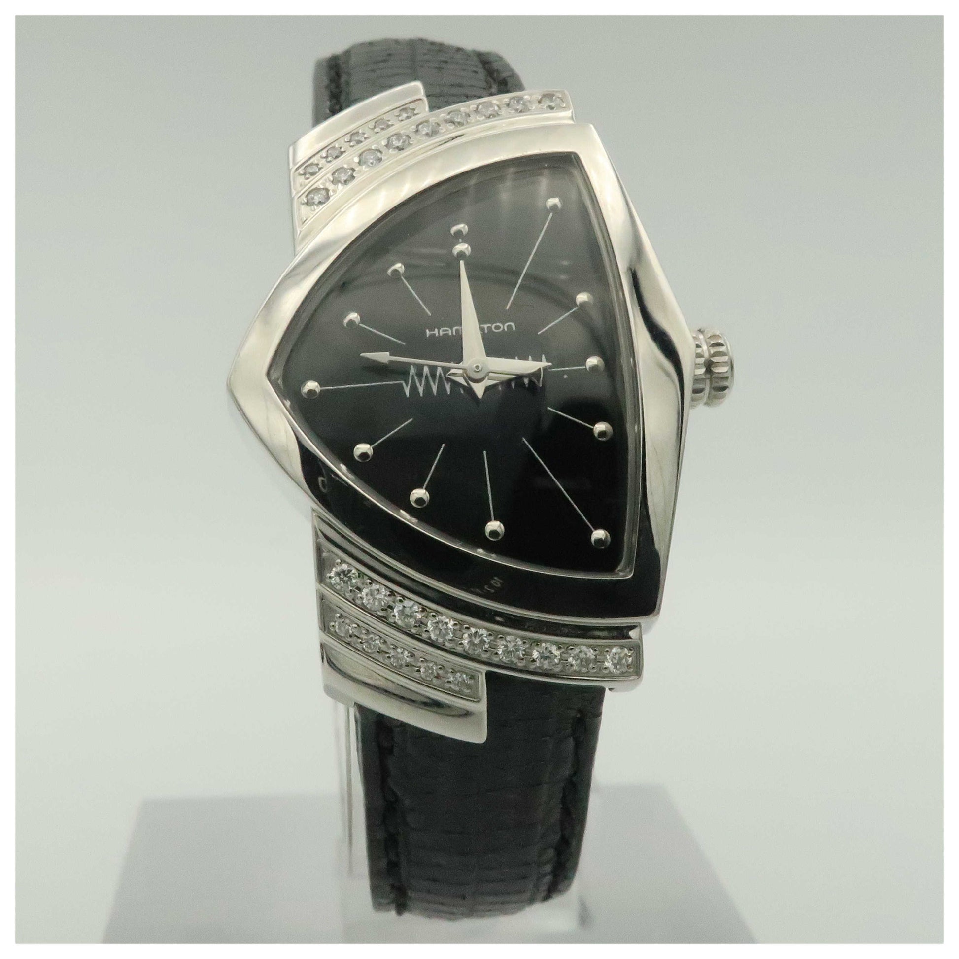 Front view of Hamilton Ventura Women's Swiss Quartz (Battery-Powered) Watch H24261732-PO