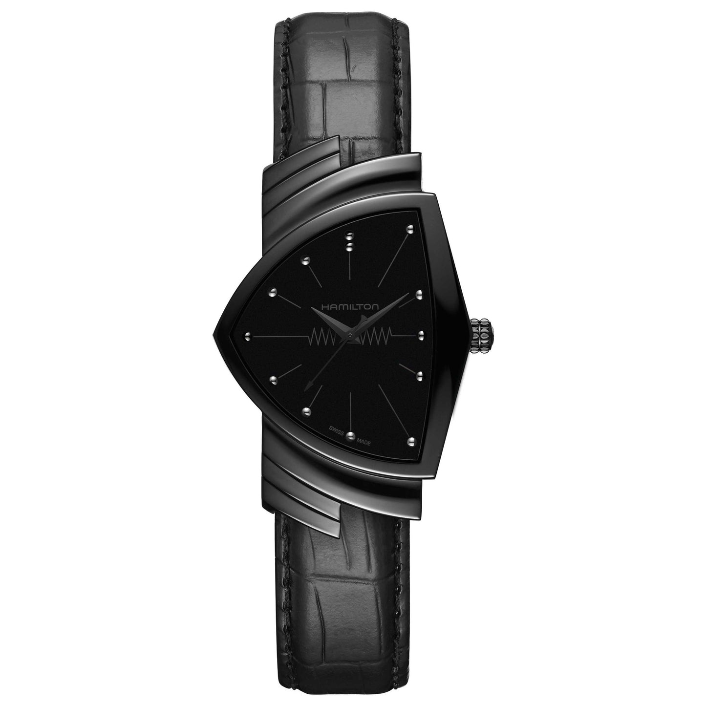 Front view of Hamilton Ventura Men's Quartz Watch H24401731