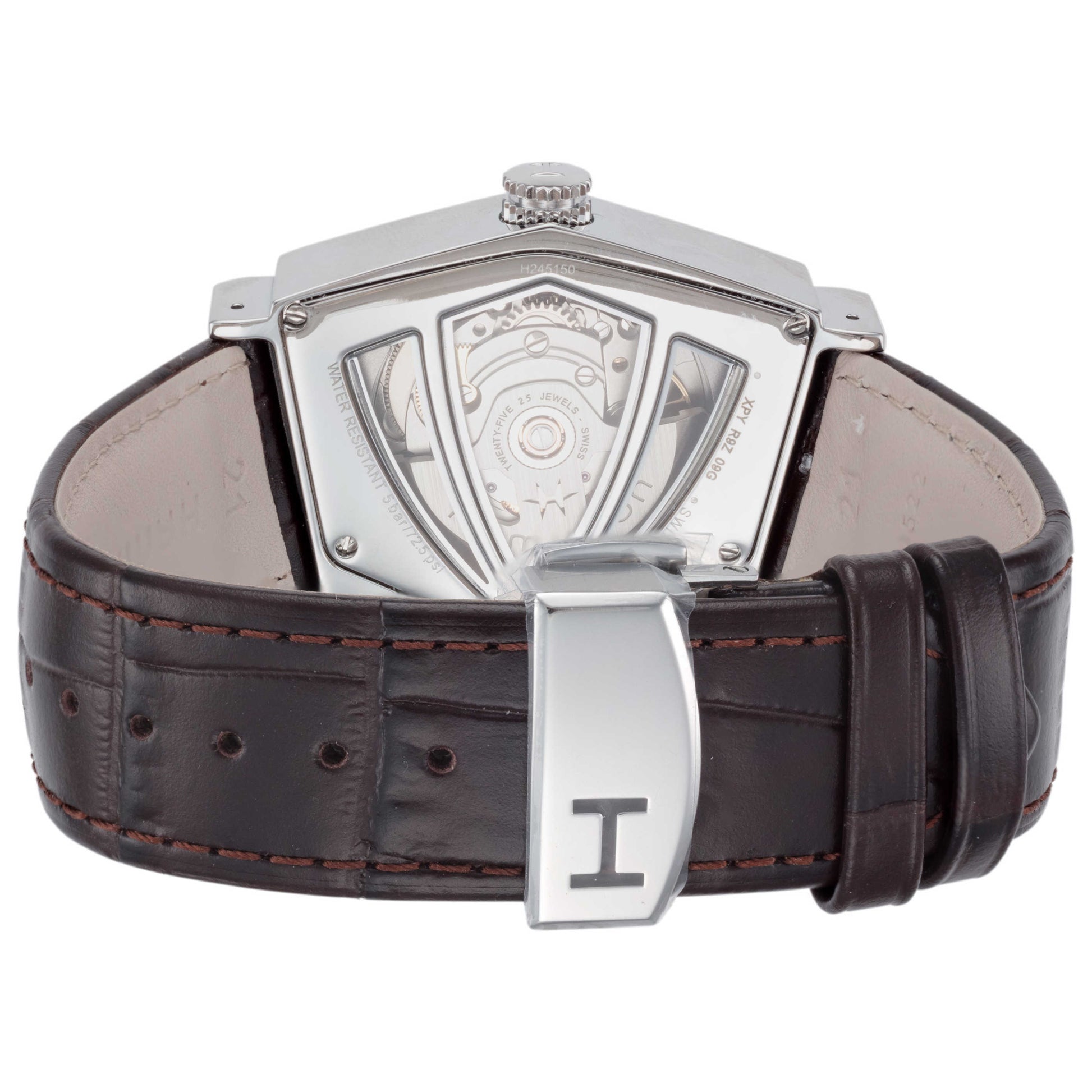 Back view of Hamilton Ventura Men's Automatic Watch H24515552