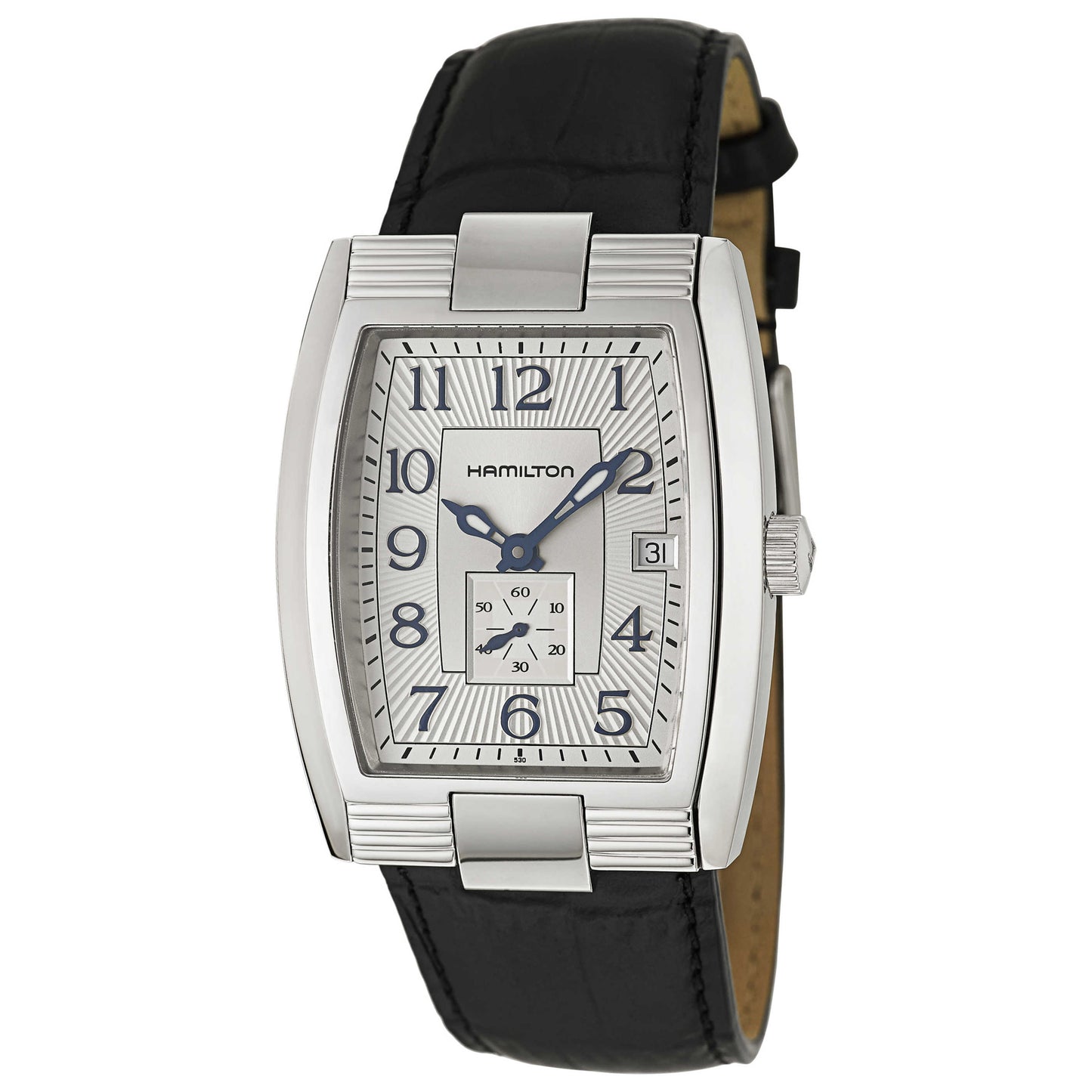 Front view of Hamilton Mount Vernon Men's Automatic Watch H29515653-BL