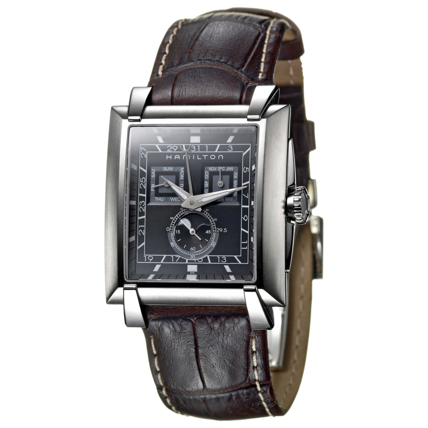 Front view of Hamilton Trent Men's Swiss Quartz (Battery-Powered) Watch H30410531