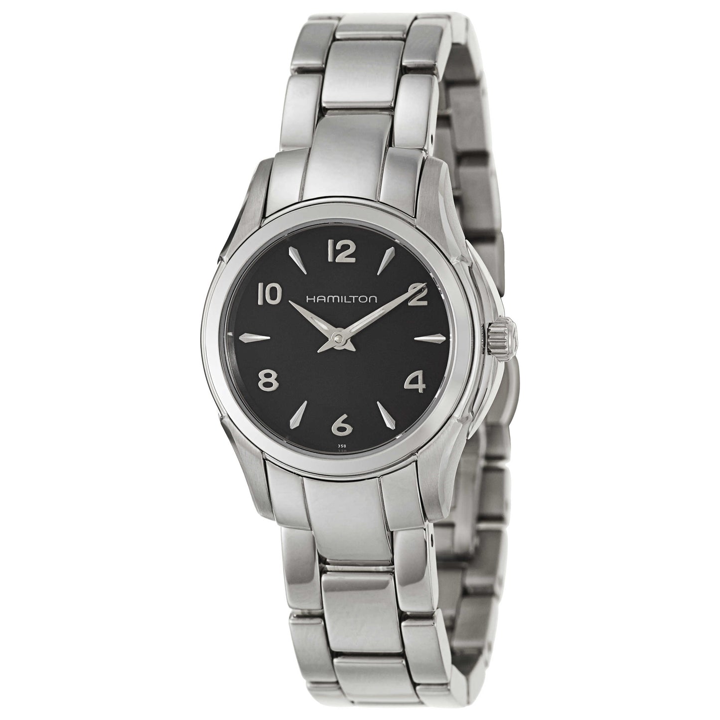 Front view of Hamilton Jazzmaster Women's Swiss Quartz (Battery-Powered) Watch H32211135