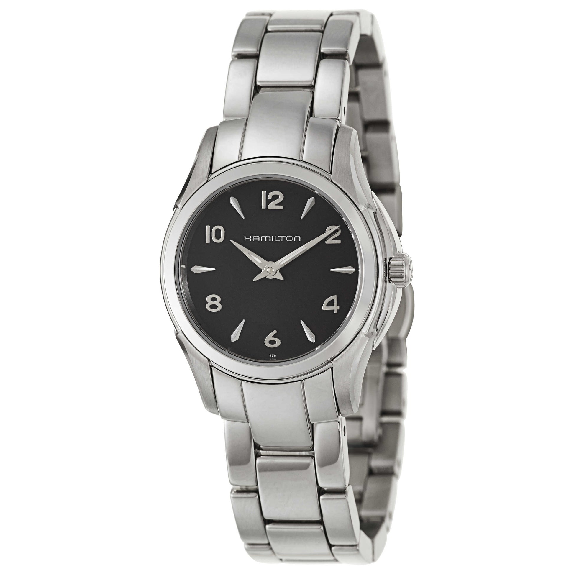 Front view of Hamilton Jazzmaster Women's Swiss Quartz (Battery-Powered) Watch H32211135