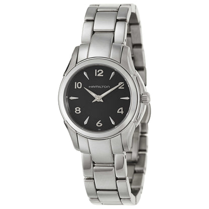 Front view of Hamilton Jazzmaster Women's Swiss Quartz (Battery-Powered) Watch H32211135