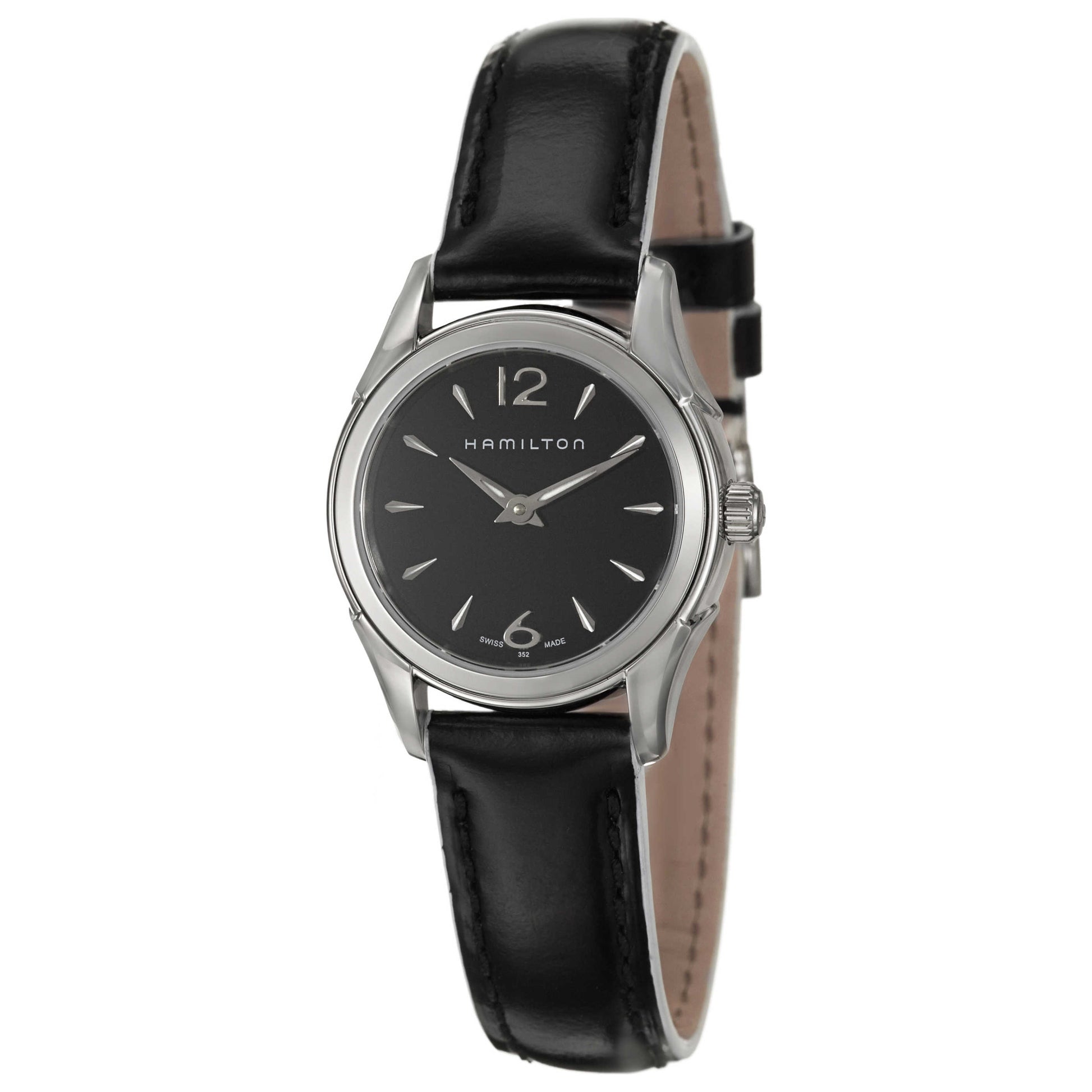 Front view of Hamilton Jazzmaster Women's Swiss Quartz (Battery-Powered) Watch H32261735
