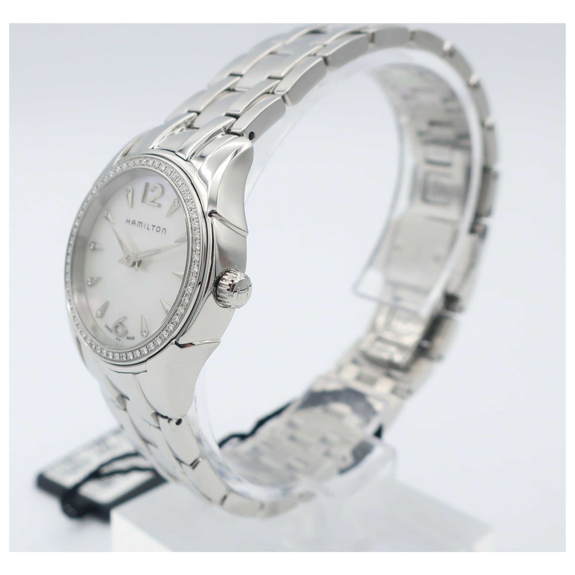 Hamilton Jazzmaster Women's Swiss Quartz (Battery-Powered) Watch H32281197-SD - Image #4