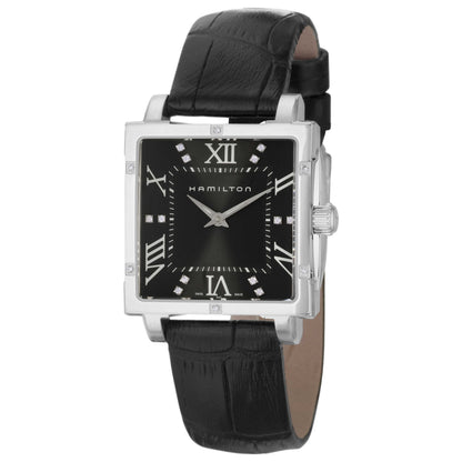 Front view of Hamilton Jazzmaster Women's Swiss Quartz (Battery-Powered) Watch H32291794
