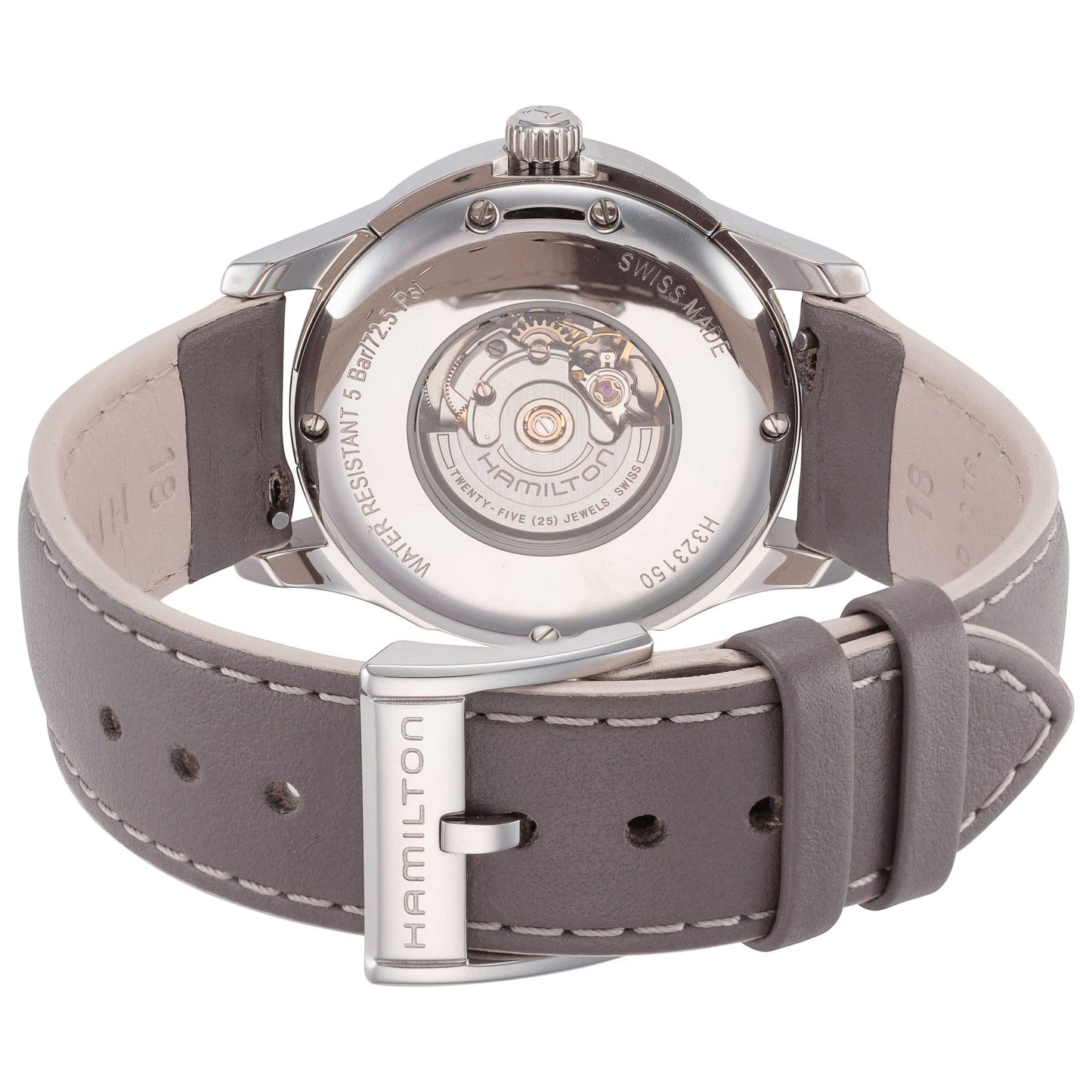 Back view of Hamilton Jazzmaster Women's Automatic Watch H32315891