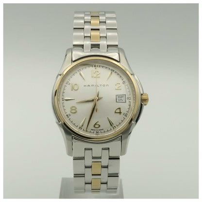 Front view of Hamilton Jazzmaster Women's Swiss Quartz (Battery-Powered) Watch H32321255-SDV