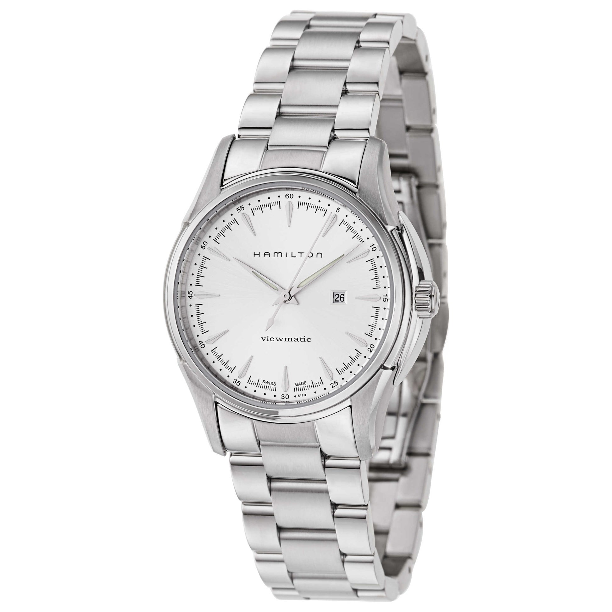 Front view of Hamilton Jazzmaster Women's Automatic Watch H32325151