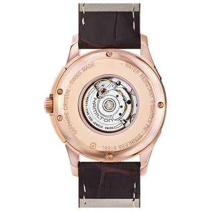 Back view of Hamilton Jazzmaster Women's Automatic Watch H32335555