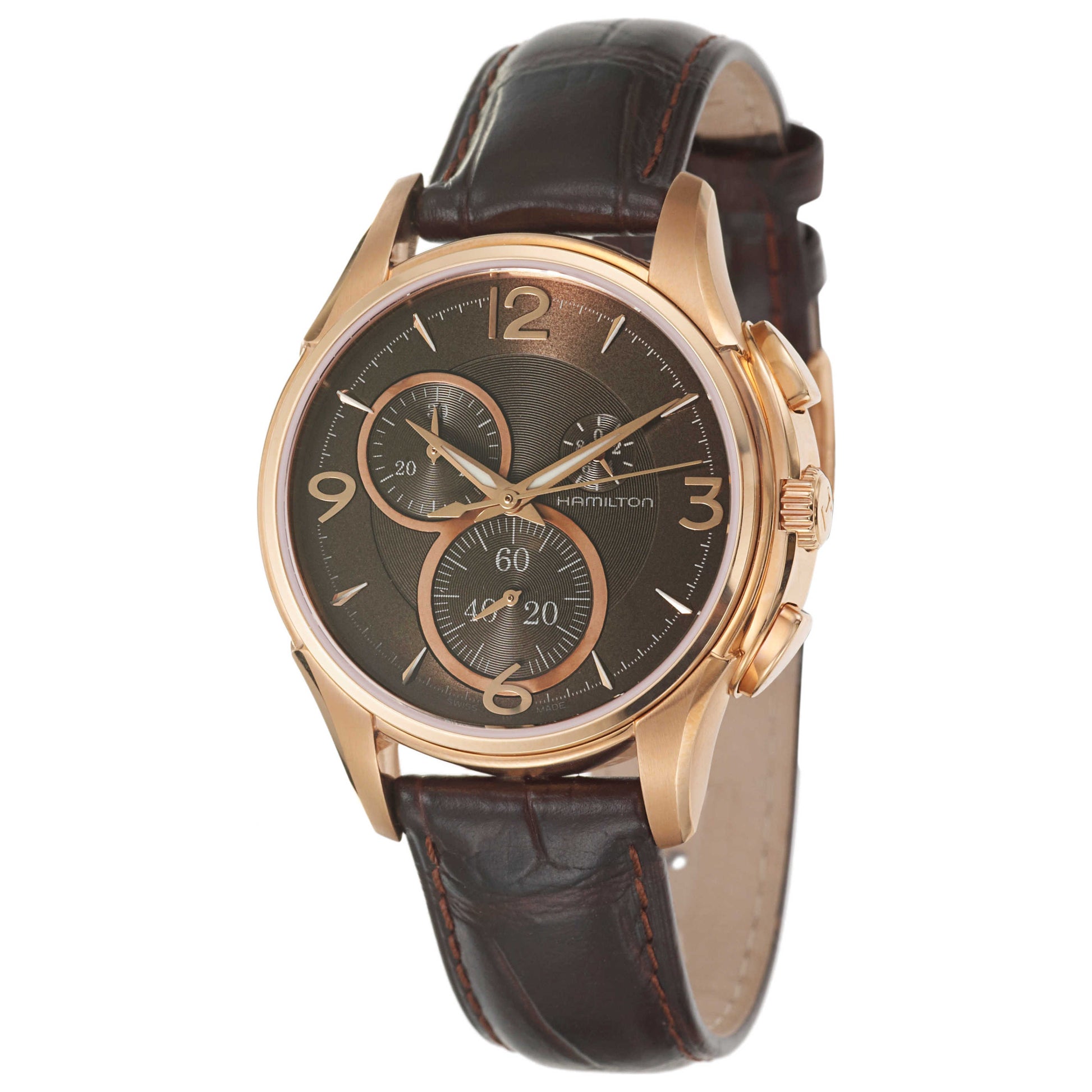 Front view of Hamilton Jazzmaster Men's Quartz Watch H32342595
