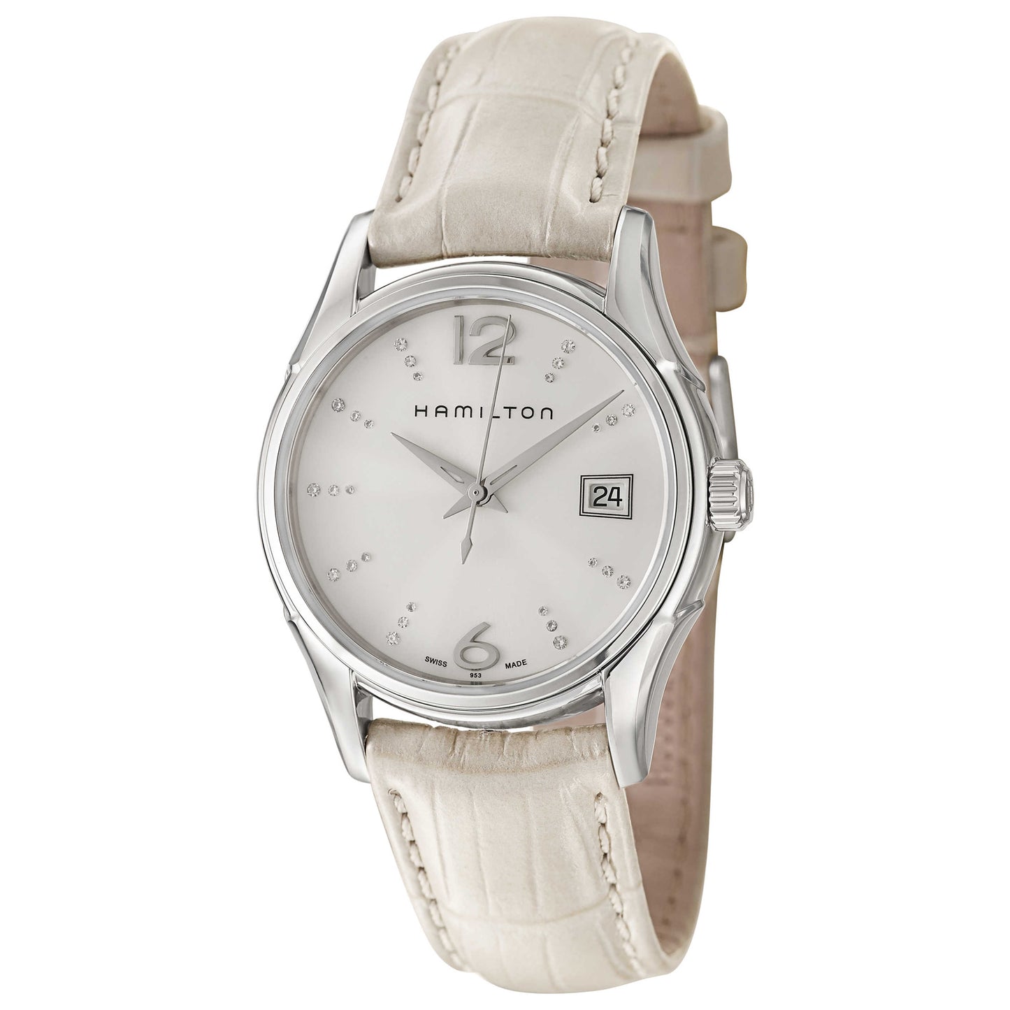 Front view of Hamilton Jazzmaster Women's Quartz Watch H32351995
