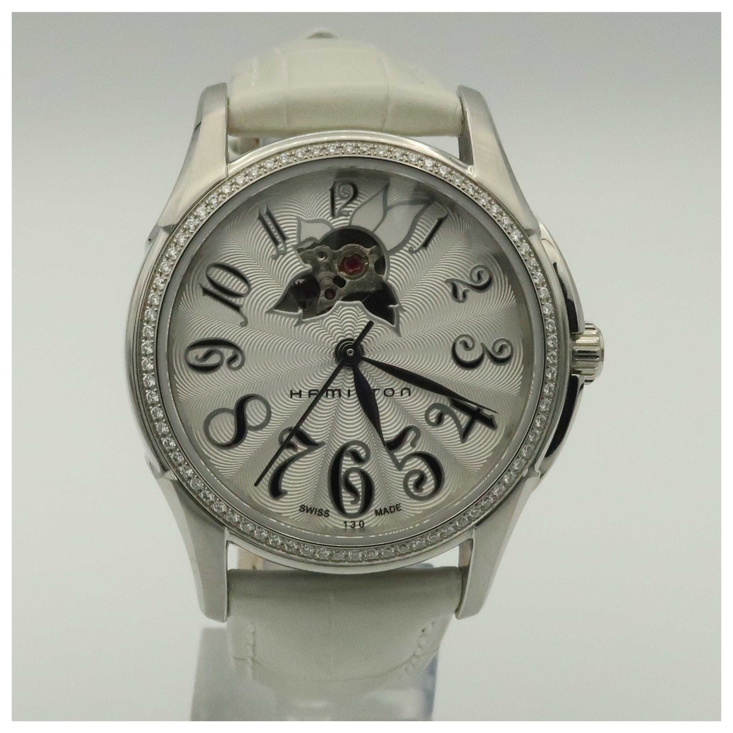 Front view of Hamilton Jazzmaster Women's Automatic Watch H32355383-SDV