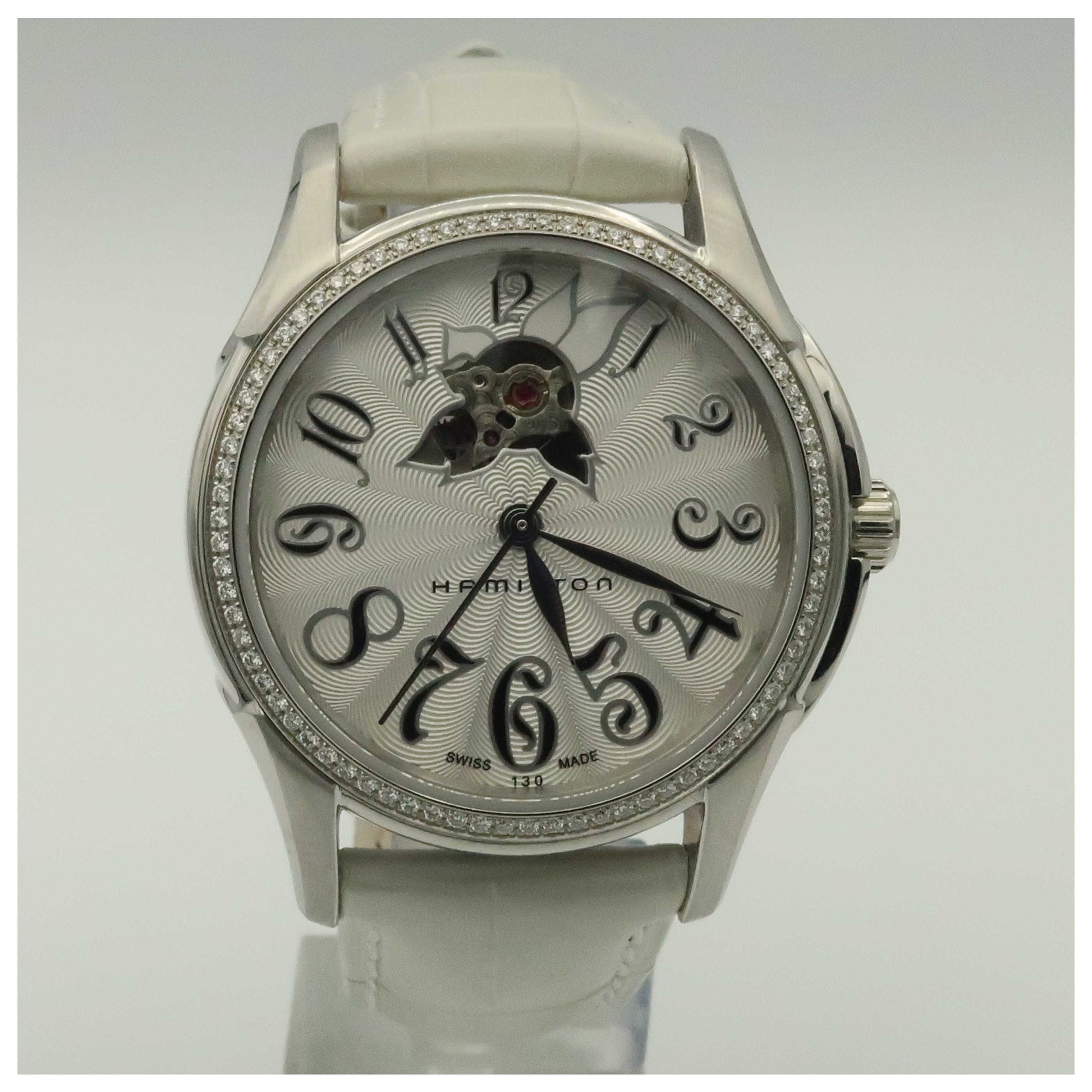 Front view of Hamilton Jazzmaster Women's Automatic Watch H32355383-SDV