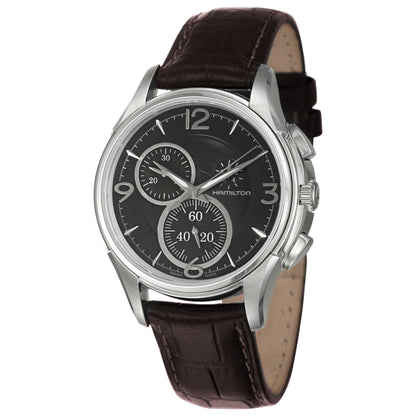 Front view of Hamilton Jazzmaster Men's Swiss Quartz (Battery-Powered) Watch H32372735-1