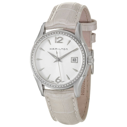 Front view of Hamilton Jazzmaster Women's Swiss Quartz (Battery-Powered) Watch H32381915
