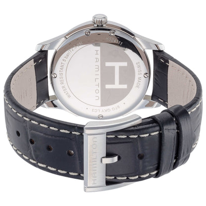 Back view of Hamilton Jazzmaster Men's Quartz Watch H32411735