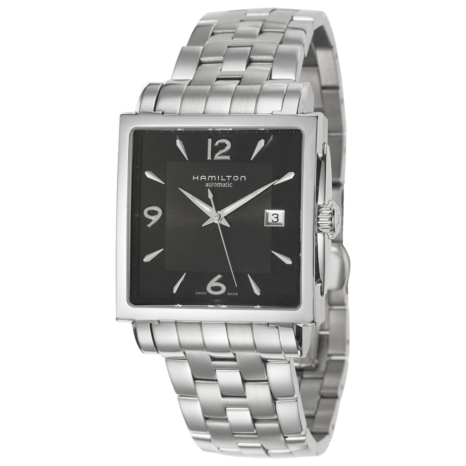 Front view of Hamilton Jazzmaster Men's Automatic Watch H32415135